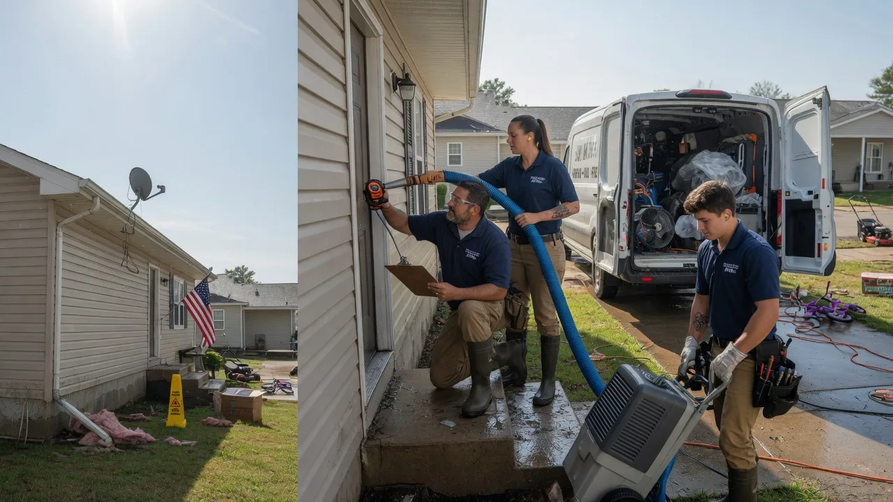 Ceiling Water Damage Restoration in Medina, OH near me